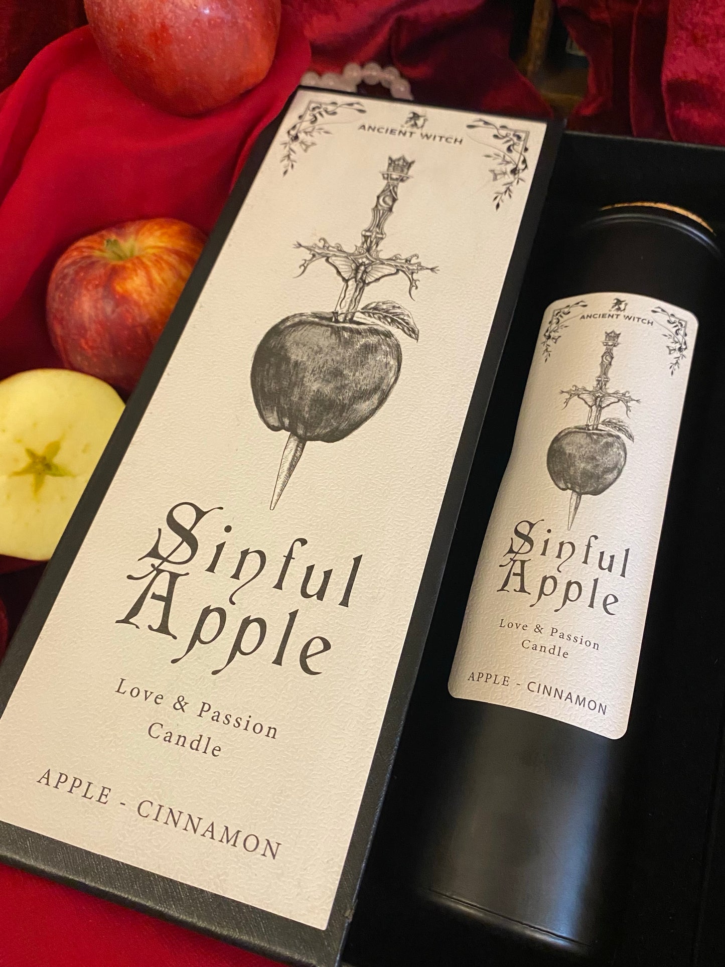 Ancient Witch Ritual Candles - Sinful Apple