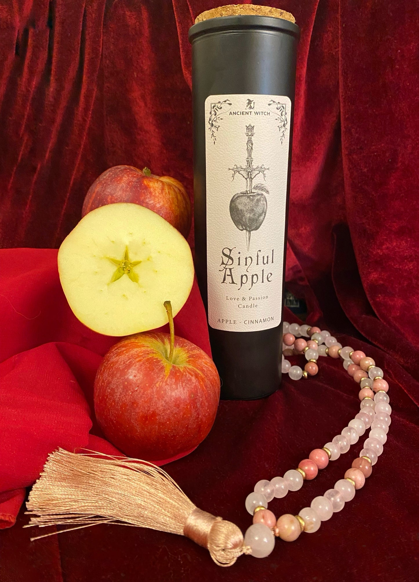 Ancient Witch Ritual Candles - Sinful Apple