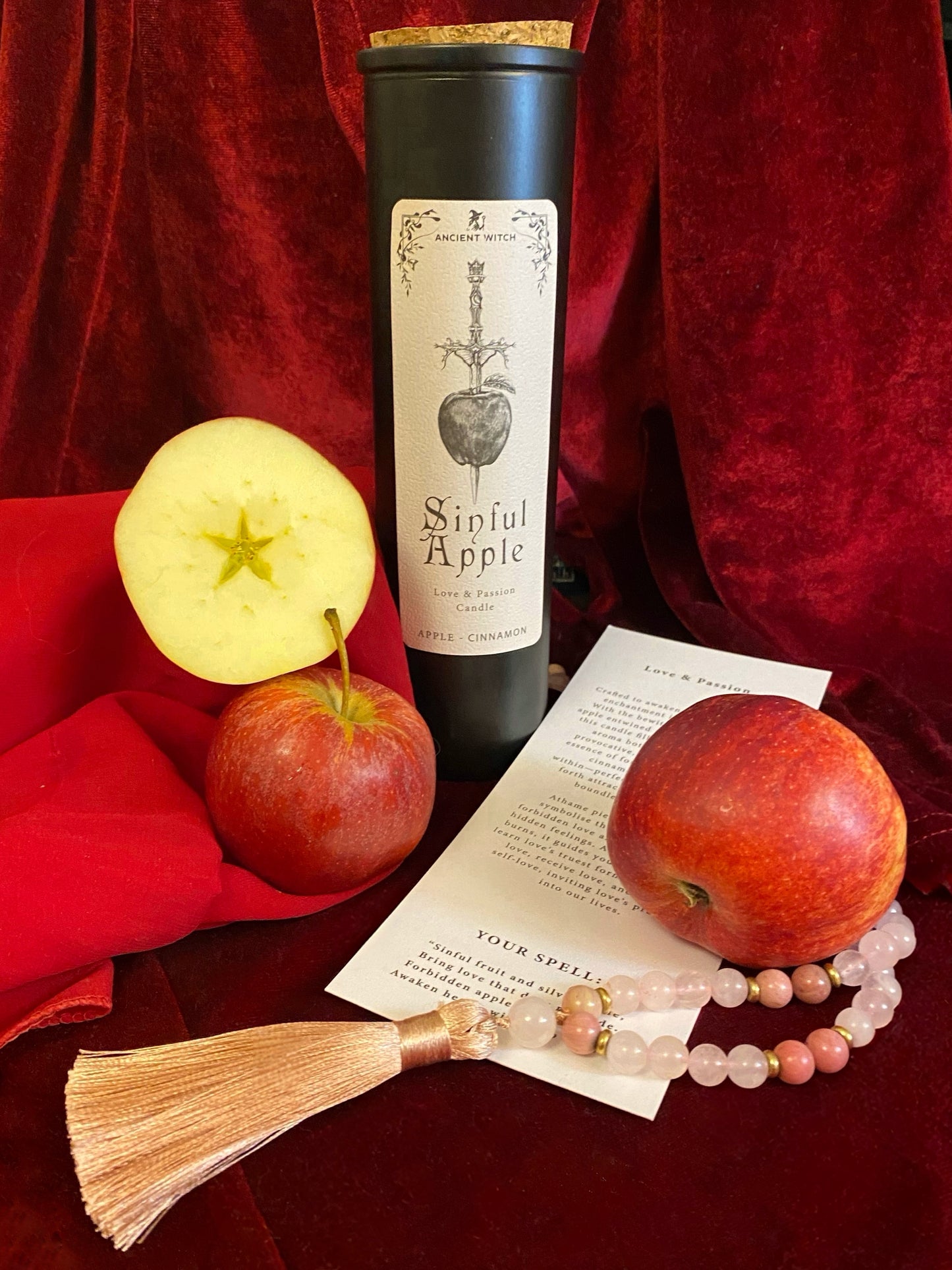Ancient Witch Ritual Candles - Sinful Apple