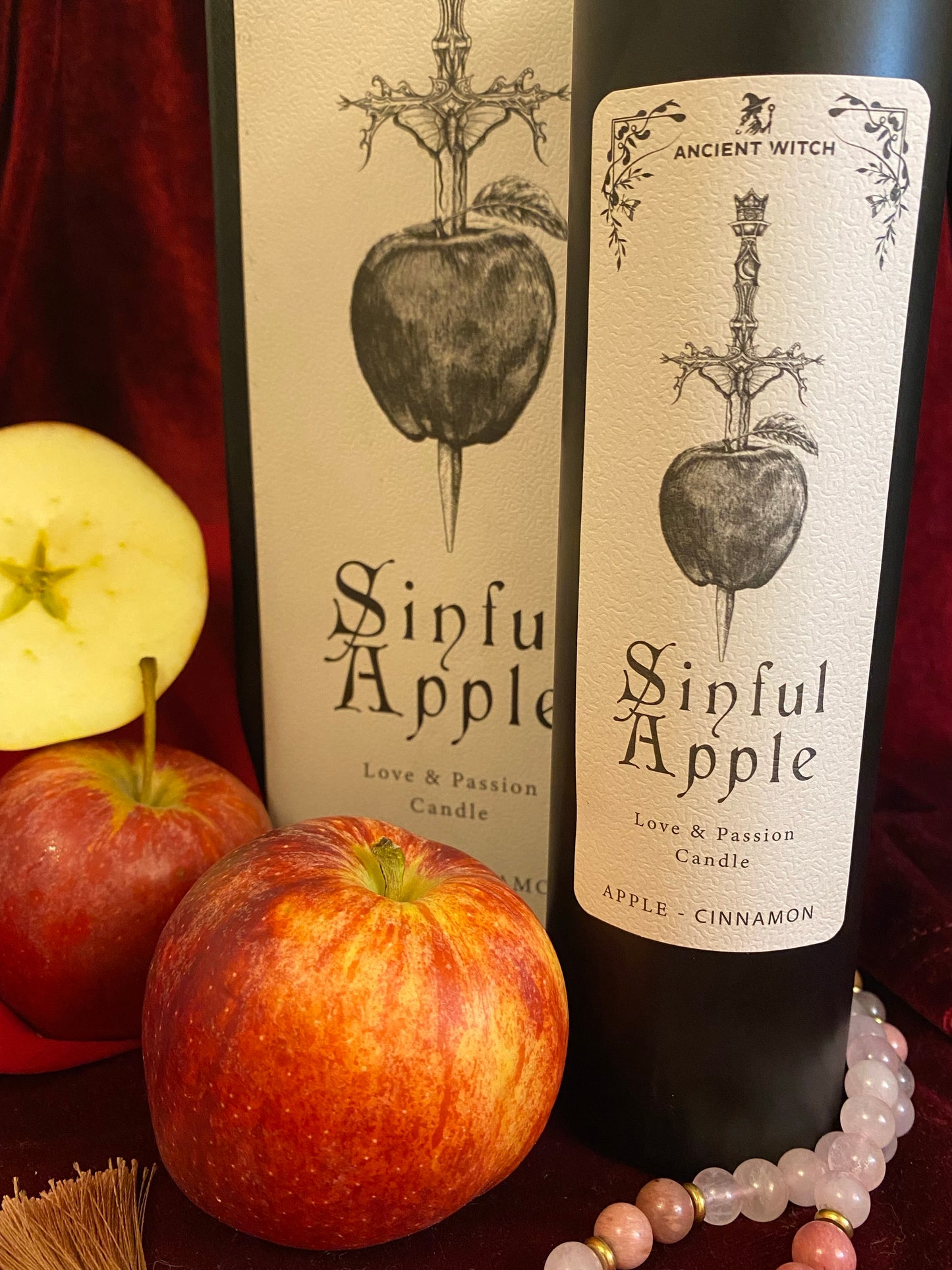 Ancient Witch Ritual Candles - Sinful Apple