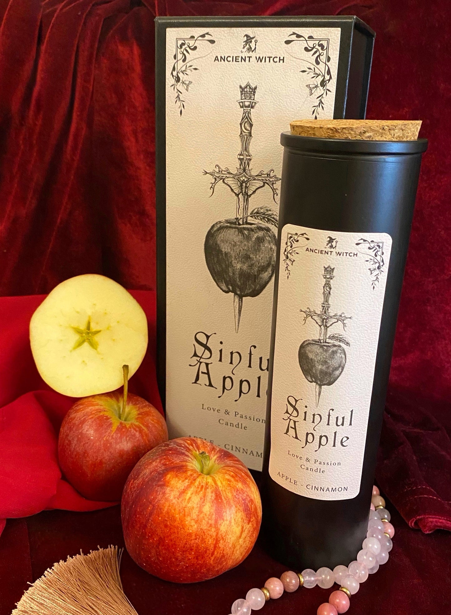 Ancient Witch Ritual Candles - Sinful Apple