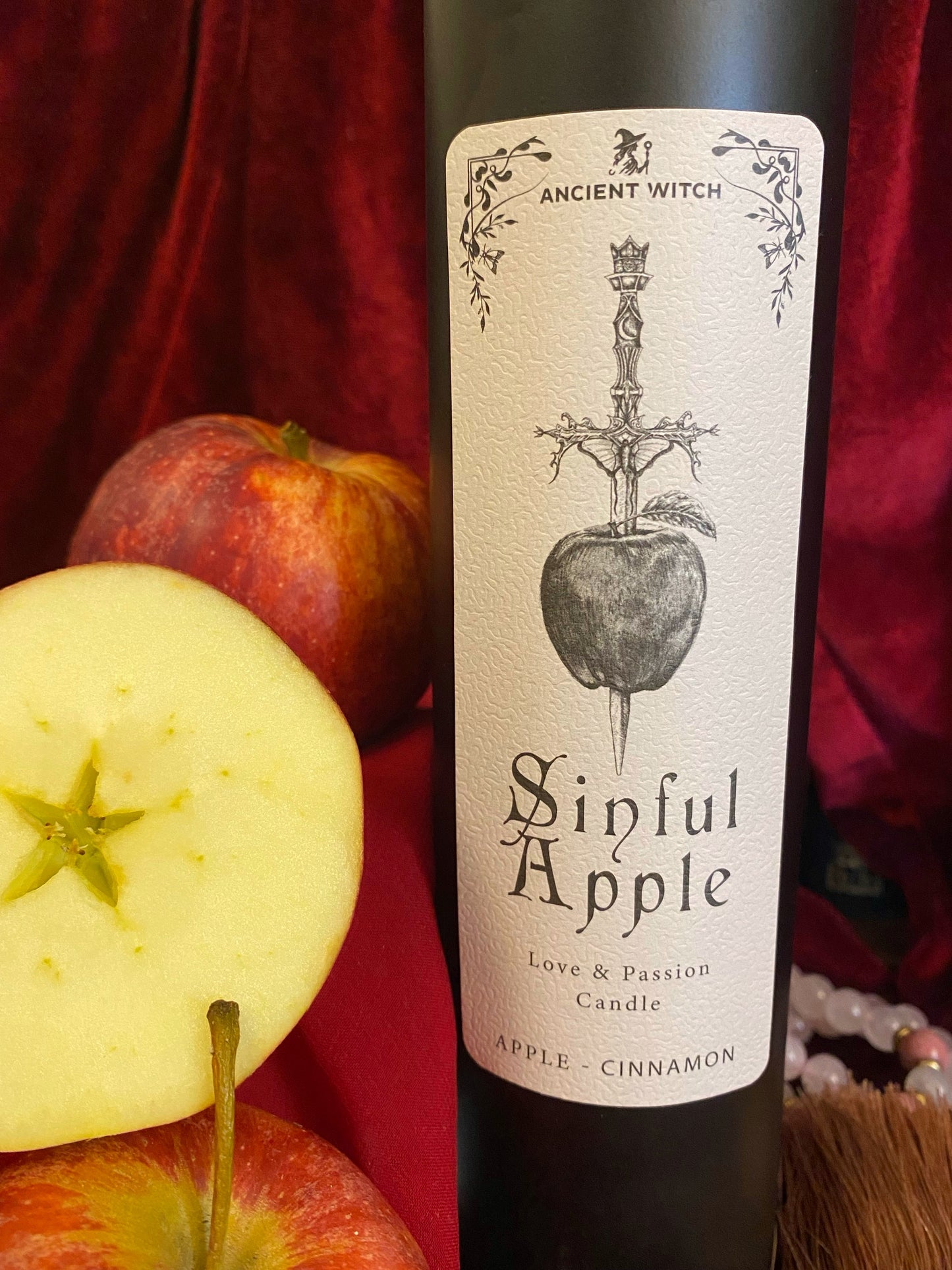 Ancient Witch Ritual Candles - Sinful Apple