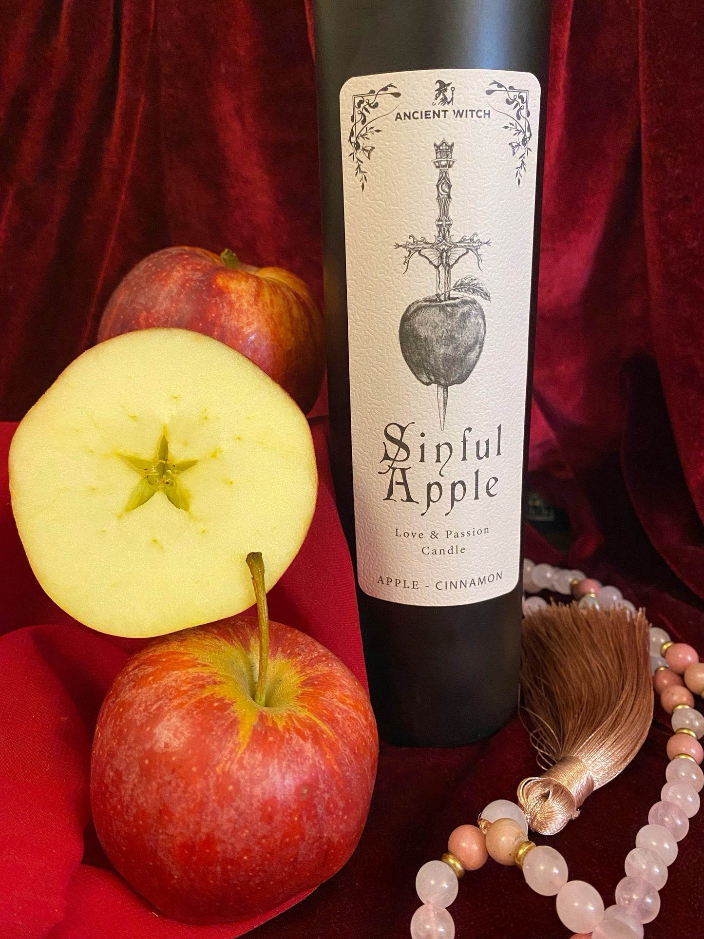 Ancient Witch Ritual Candles - Sinful Apple