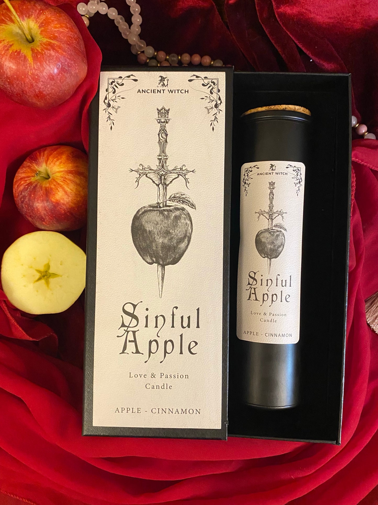 Ancient Witch Ritual Candles - Sinful Apple