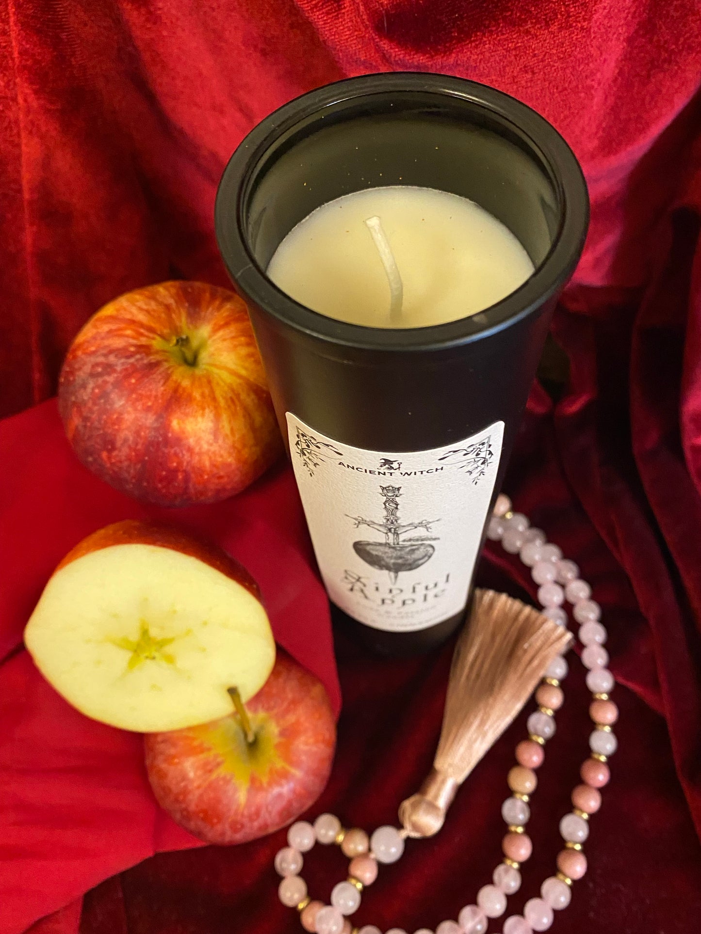 Ancient Witch Ritual Candles - Sinful Apple